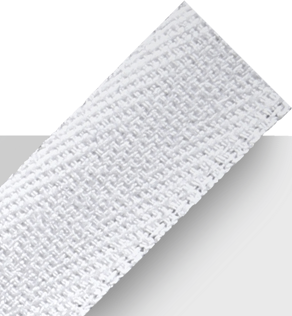 USA Made 3/8 White Cotton Twill Tape - 72 Yards - Light Weight - (Multiple Widths & Yardages Available)